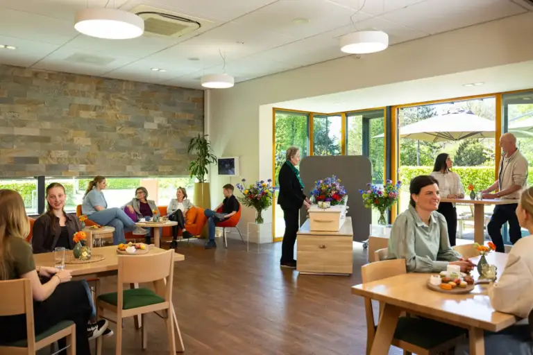Brasserie van Crematorium Waerdse Landen, voor een afscheid of condoleance